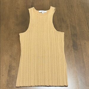 Madewell Metallic Gold Tank